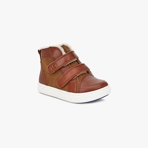 Ugg Rennon II Kids Sneakers Brown (1068WUQLD)